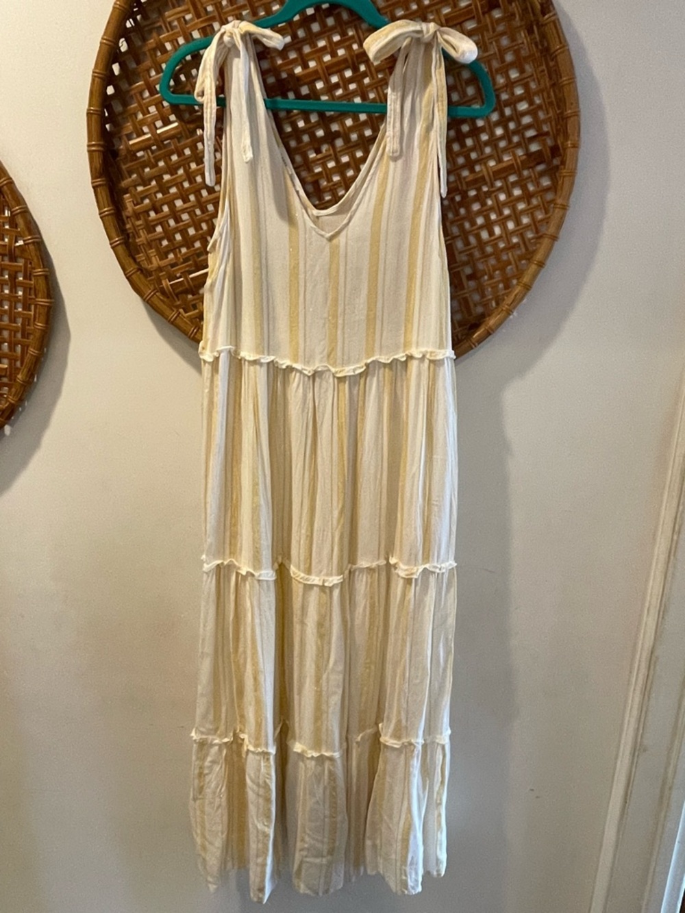 Label of Love | Tiered Maxi Cover -Up | M/L